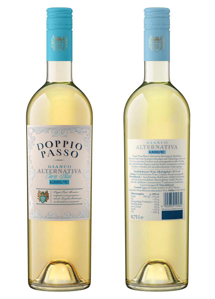 Bild von Doppio Passo Bianco Alternativa AF 0,75l
