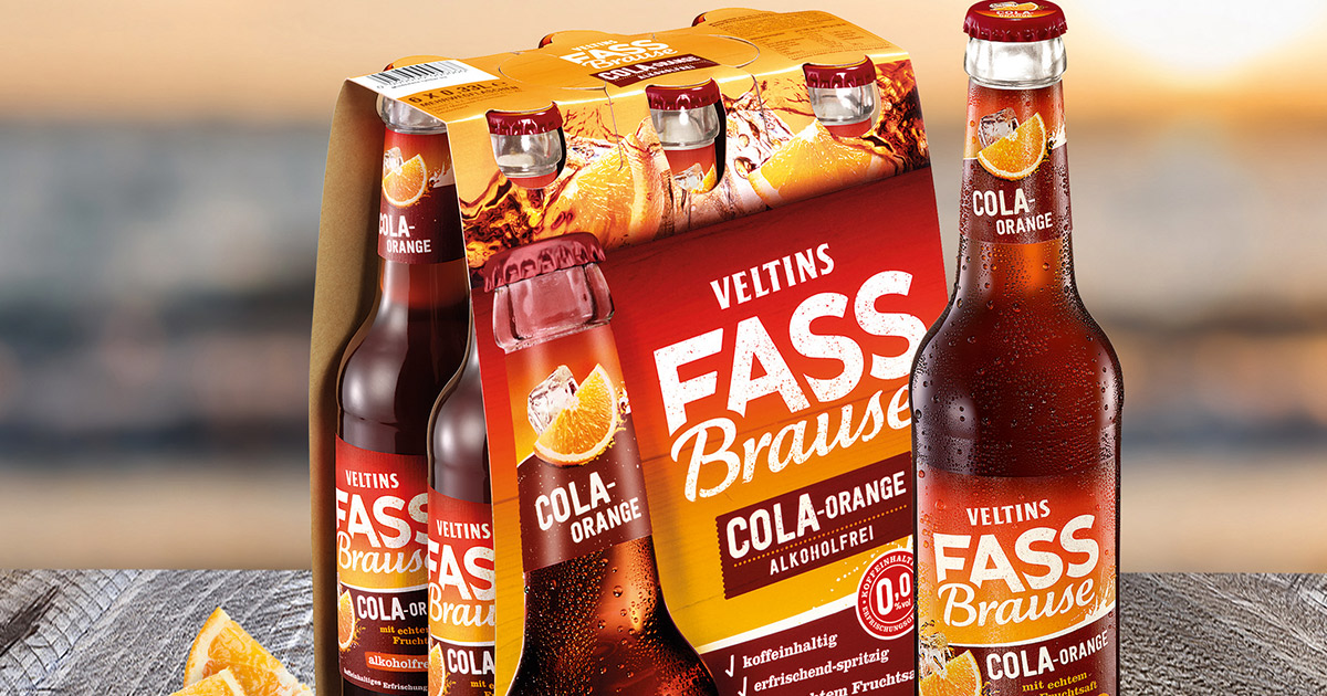 Bild von Veltins Fassb.co.or.6x0,33l Mw