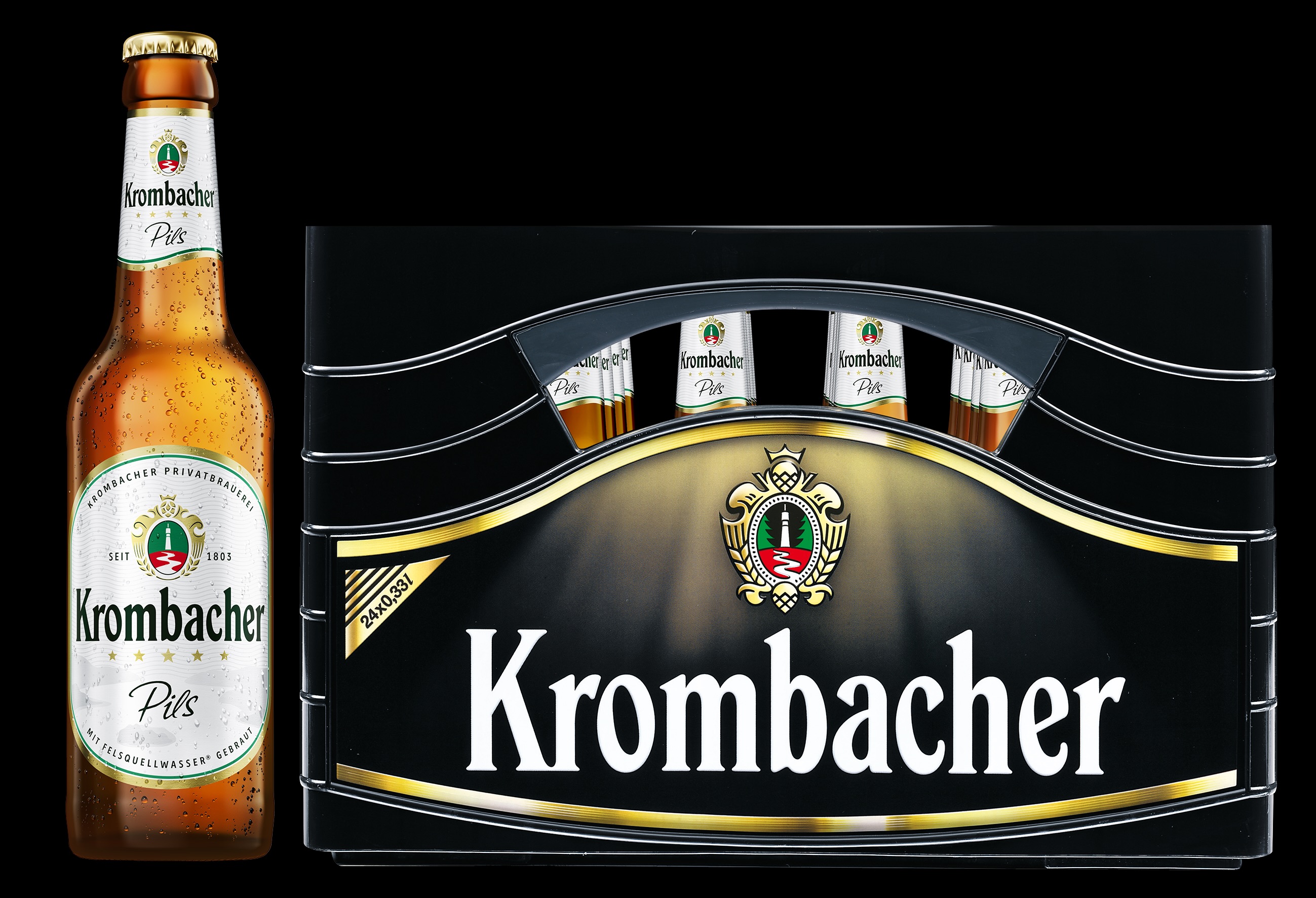 Bild von Kromb.pils Longneck24x0,33l Mw