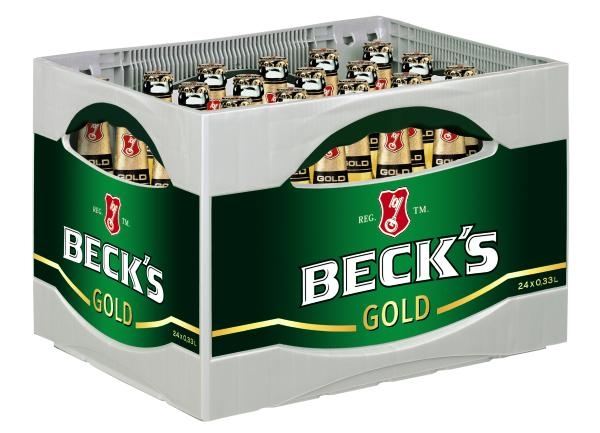 Bild von Becks Gold           24x0,33l