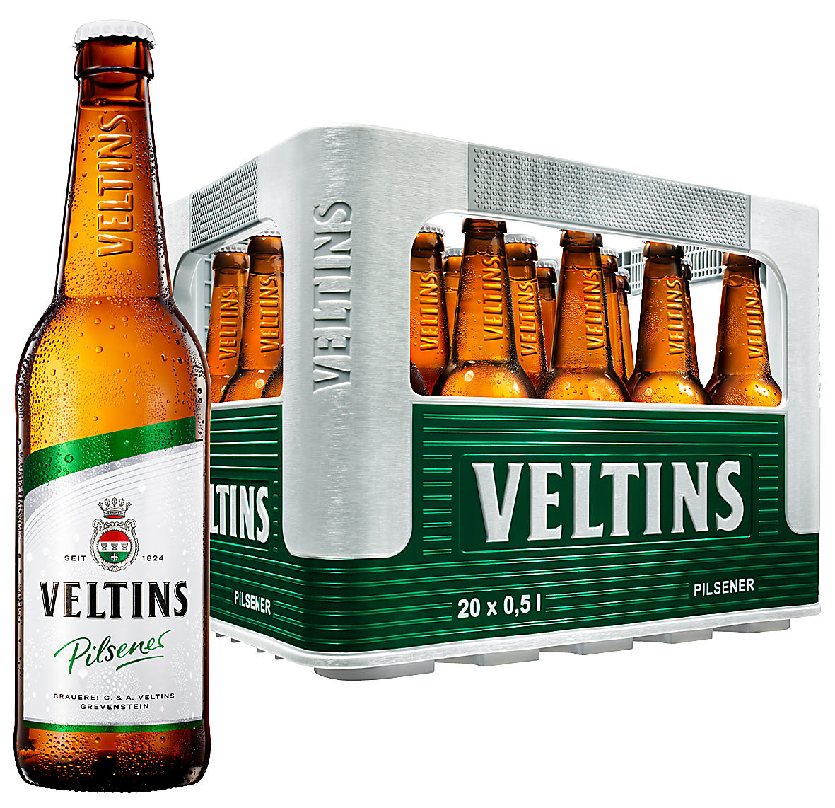 Bild von Veltins Pilsener 20x0,5l Mw