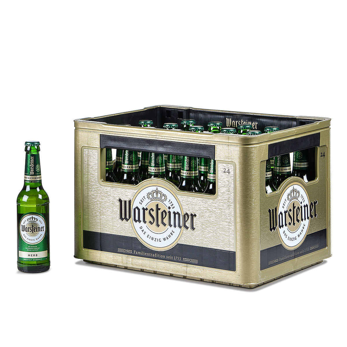 Bild von Warsteiner herb 24x0,33l Mw